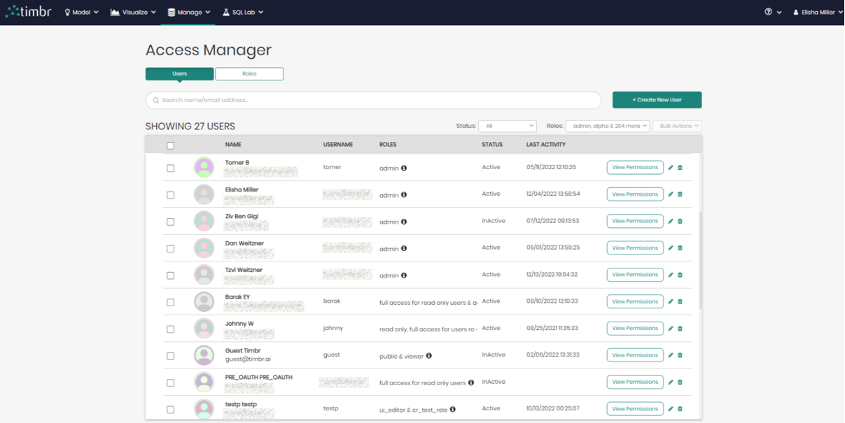Access manager preview